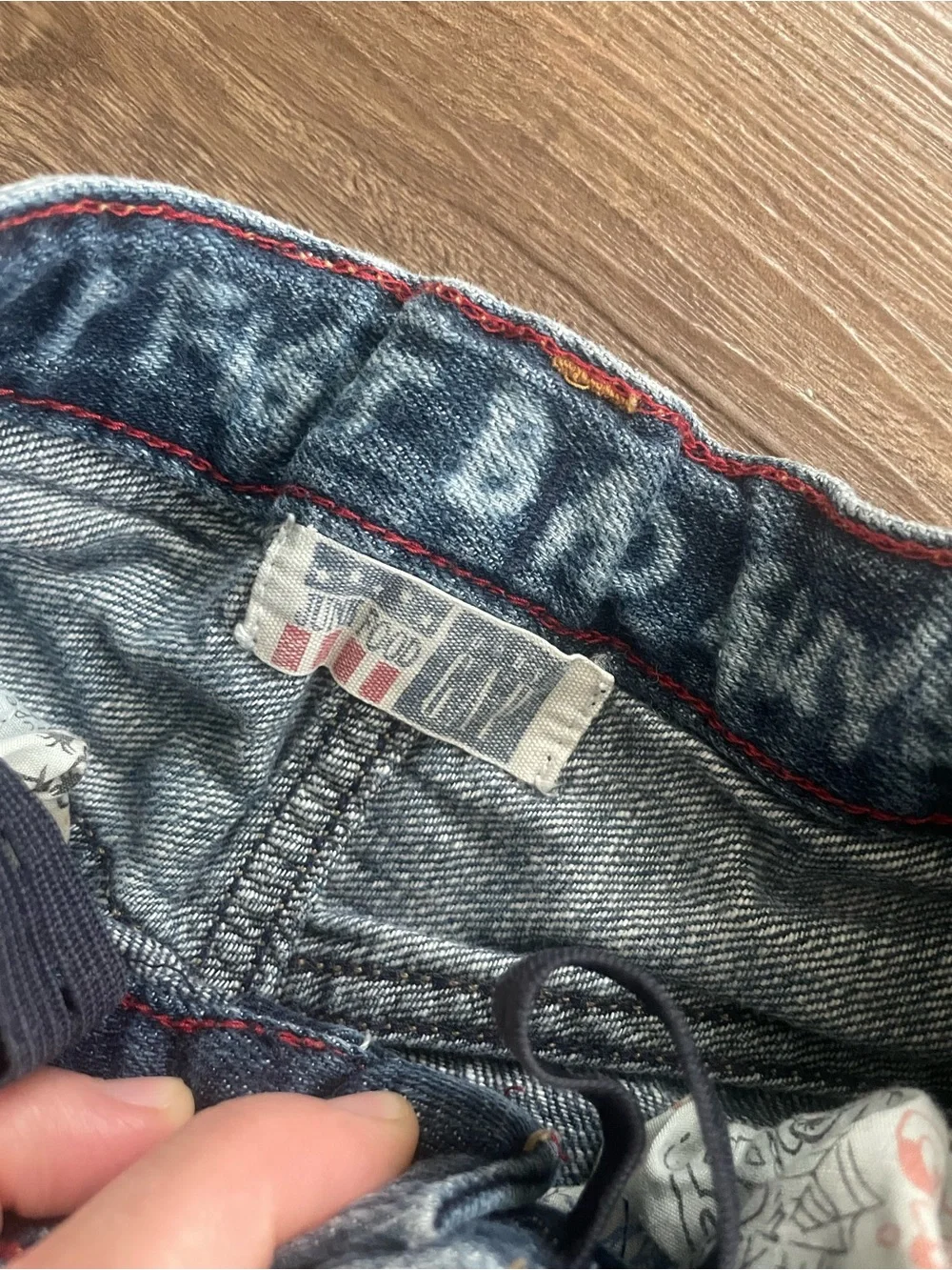 Junk Food Marvel kids Jeans with Spider Web Detail size 5